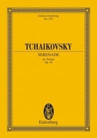 Tchaikovsky: Serenade C major Opus 48 (Study Score) published by Eulenburg